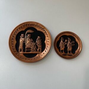 Copper Wall Decor Set